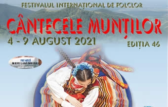 Delicii gastronomice și folclorice, la Festivalul „Cântecele Munților”