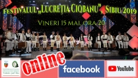 Momente de excepție din cadrul ediției 2019 a Festivalului „Lucreția Ciobanu” transmise online în perioada 29 aprilie-15 mai 2020